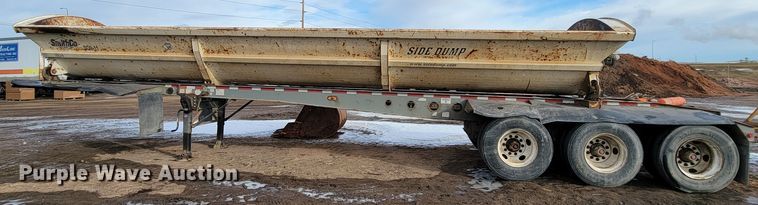 image for item ME9780 2011 Smith Co  side dump trailer