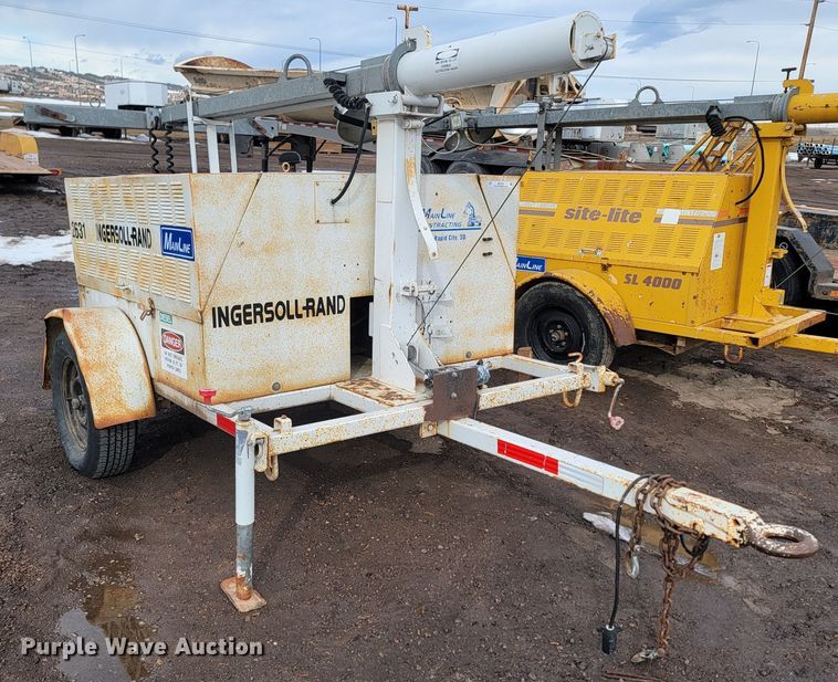 image for item ME9787 Ingersoll Rand  light plant