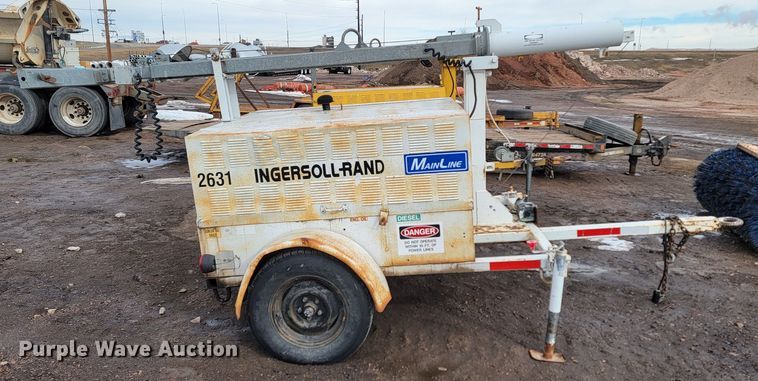 image for item ME9787 Ingersoll Rand  light plant