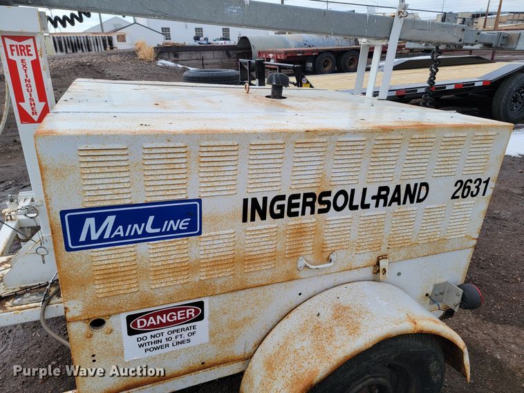 image for item ME9787 Ingersoll Rand  light plant
