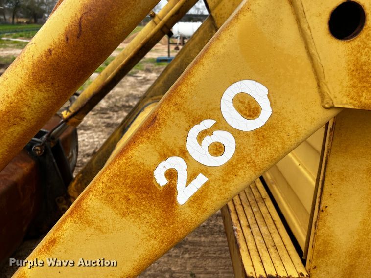 image for item MF9810 International 260  backhoe