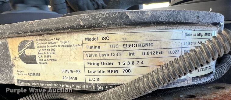 image for item MM9150 2002 Crane Carrier Low Entry  refuse truck