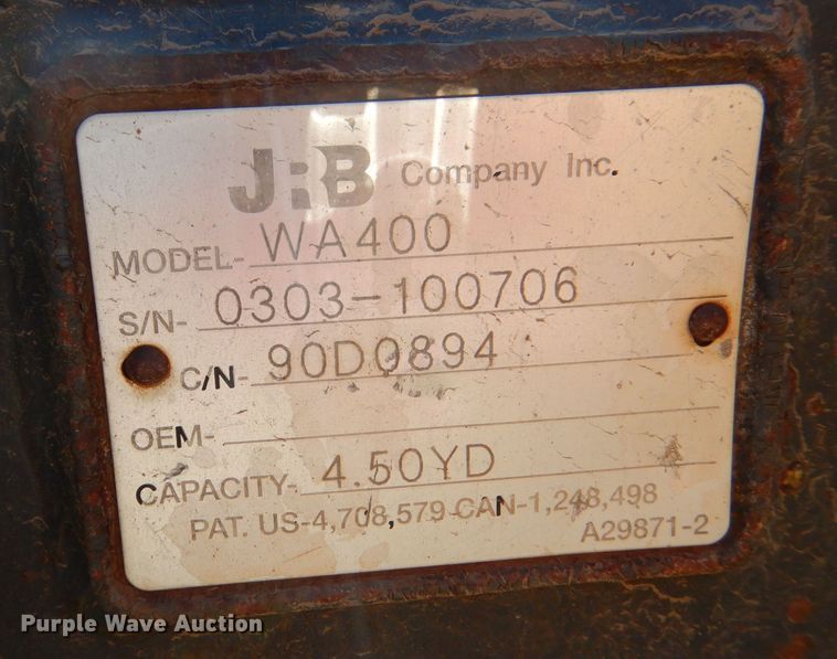 image for item MP9093 2003 Komatsu WA400-5L  wheel loader