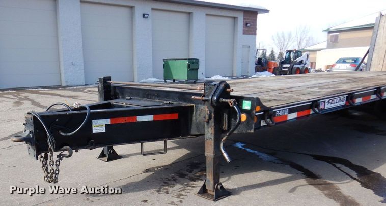image for item AF9256 2011 Felling FT-40-2LP  paver special trailer