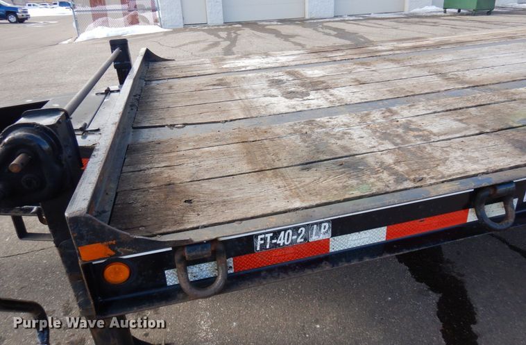 image for item AF9256 2011 Felling FT-40-2LP  paver special trailer