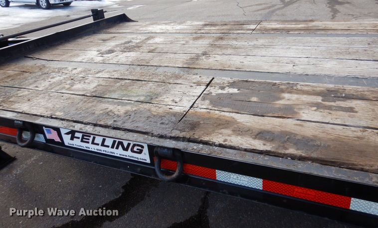 image for item AF9256 2011 Felling FT-40-2LP  paver special trailer