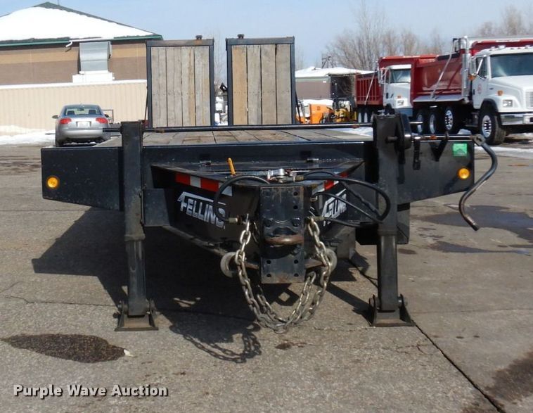 image for item AF9257 2014 Felling FT-40-2LP  paver special trailer