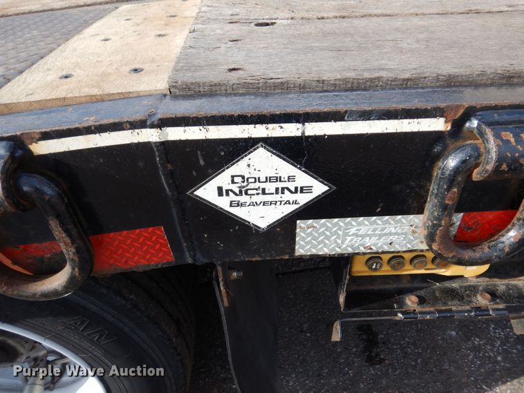 image for item AF9257 2014 Felling FT-40-2LP  paver special trailer