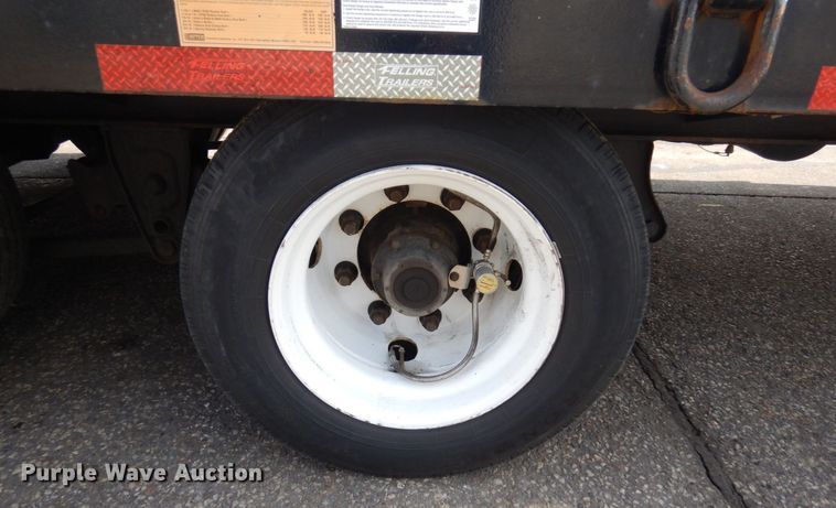 image for item AF9257 2014 Felling FT-40-2LP  paver special trailer