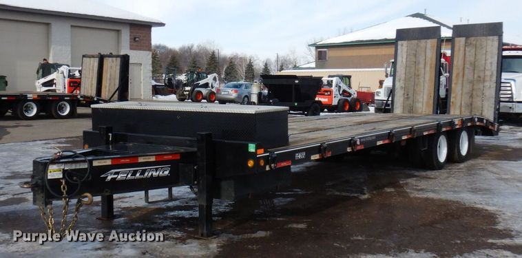 image for item AF9258 2018 Felling FT-40-2LP  equipment trailer