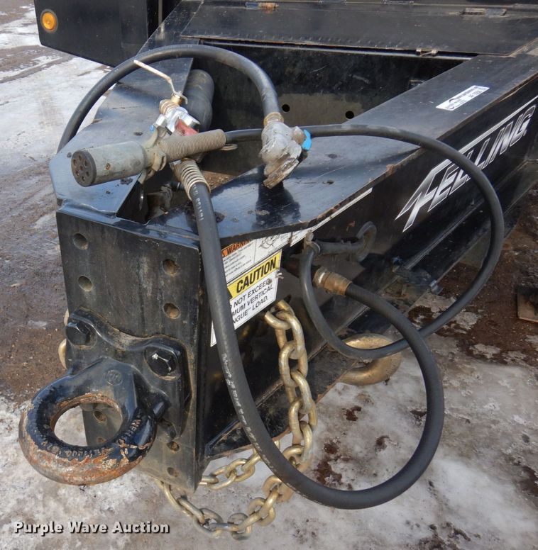 image for item AF9258 2018 Felling FT-40-2LP  equipment trailer
