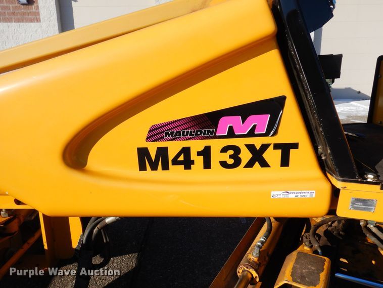 image for item AF9267 2018 Mauldin M413XT  maintainer