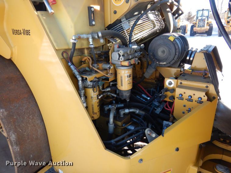 image for item AF9271 2014 Caterpillar CB-64  double drum vibratory roller