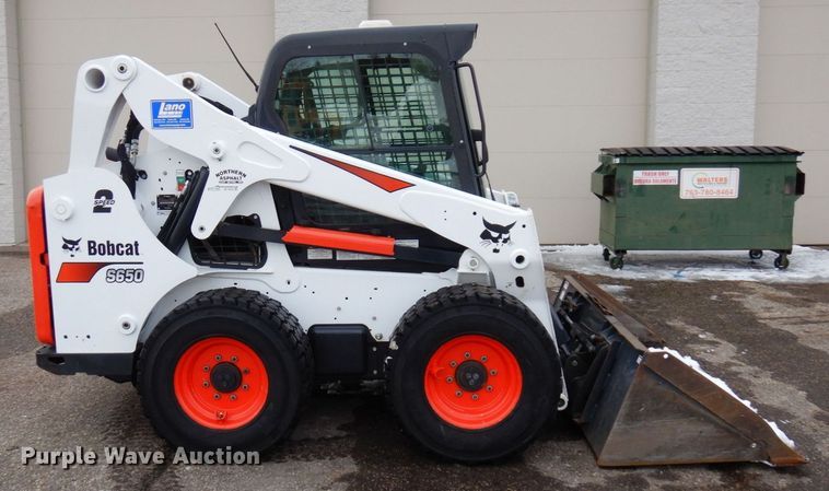 image for item AF9279 2018 Bobcat S650  skid steer loader