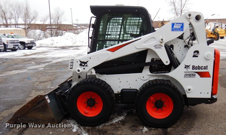 image for item AF9279 2018 Bobcat S650  skid steer loader