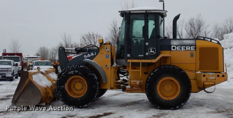image for item AF9280 2006 John Deere 544J  wheel loader