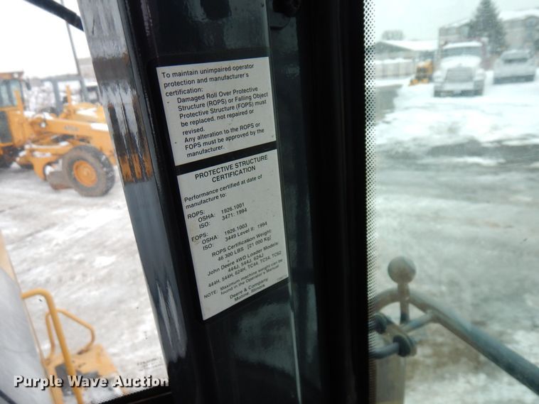 image for item AF9280 2006 John Deere 544J  wheel loader