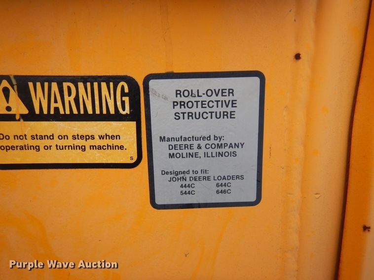 image for item AF9281 1983 John Deere 644C  wheel loader