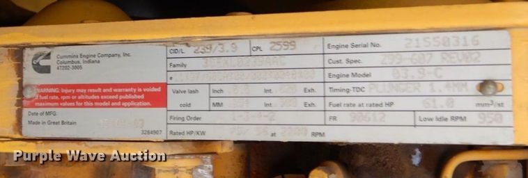 image for item AF9282 2000 Vibromax W605D  single drum vibratory roller