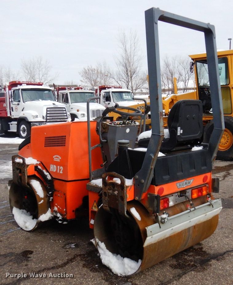 image for item AF9284 2005 Hamm HD12  double drum vibratory roller