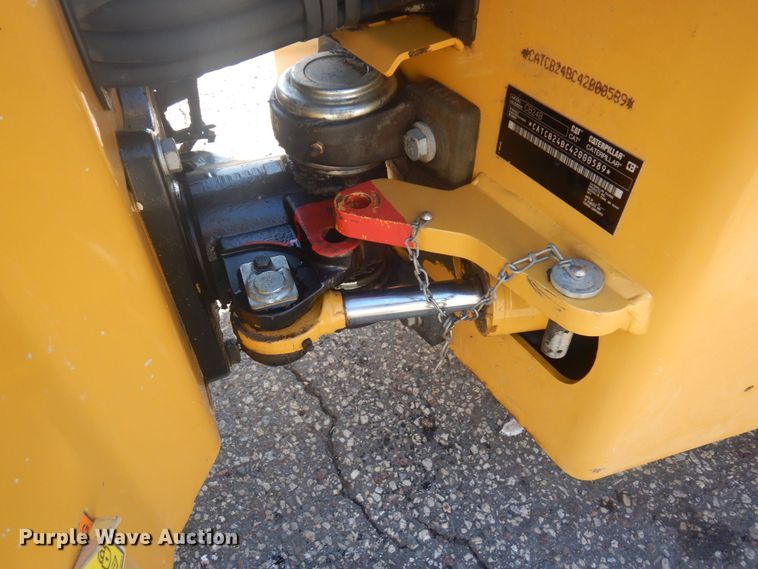 image for item AF9287 2015 Caterpiller CB24B  double drum vibratory roller