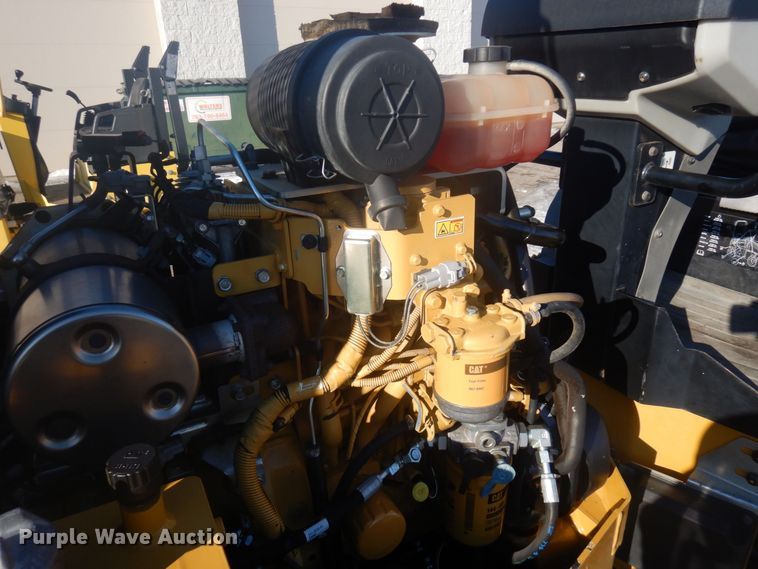 image for item AF9287 2015 Caterpiller CB24B  double drum vibratory roller