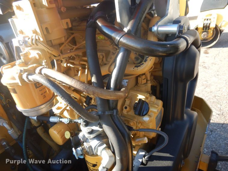 image for item AF9287 2015 Caterpiller CB24B  double drum vibratory roller