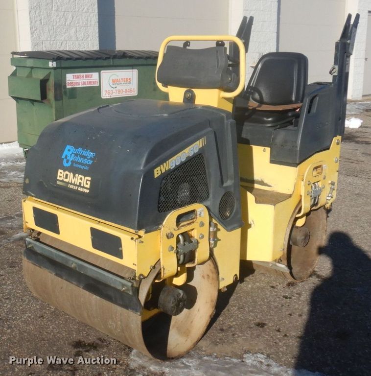 image for item AF9288 2013 Bomag BW900-50  double drum vibratory roller