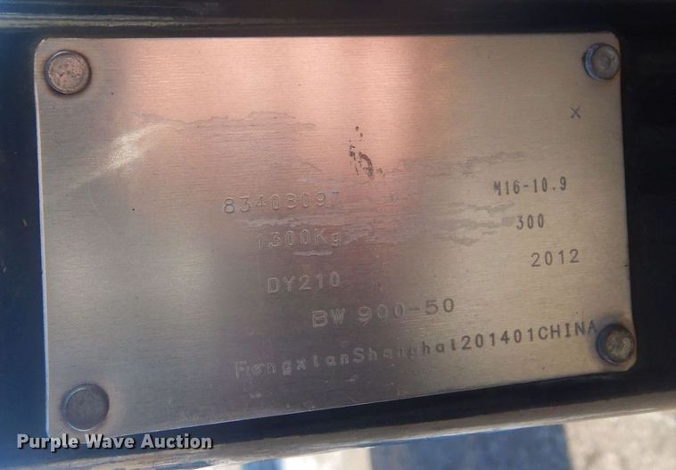 image for item AF9288 2013 Bomag BW900-50  double drum vibratory roller