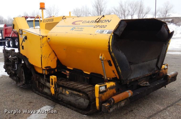 image for item AF9295 2016 Carlson CP100  paver