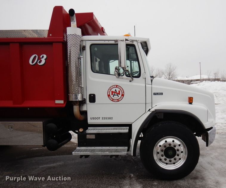 image for item AF9312 2000 Freightliner FL80  dump truck