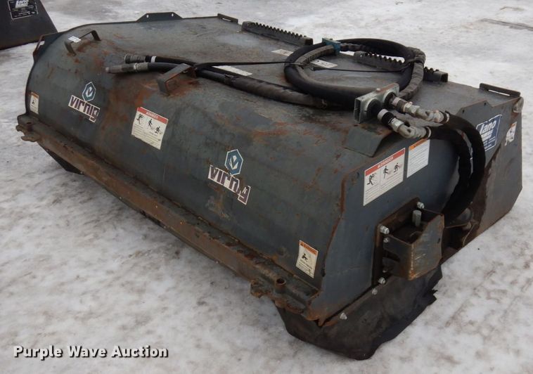 image for item AF9315 Virnig  skid steer sweeper