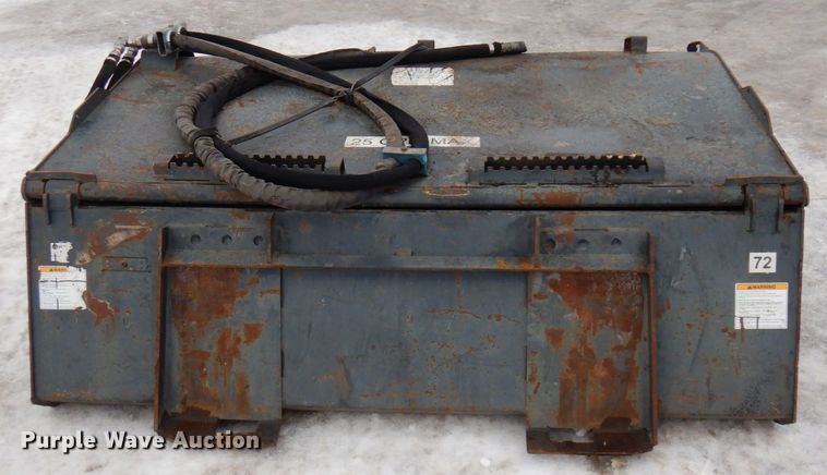 image for item AF9315 Virnig  skid steer sweeper