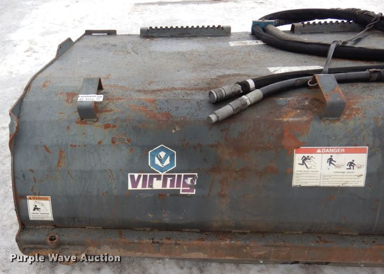 image for item AF9315 Virnig  skid steer sweeper