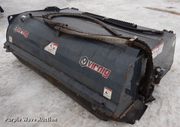 image for item AF9316 Virnig  skid steer sweeper