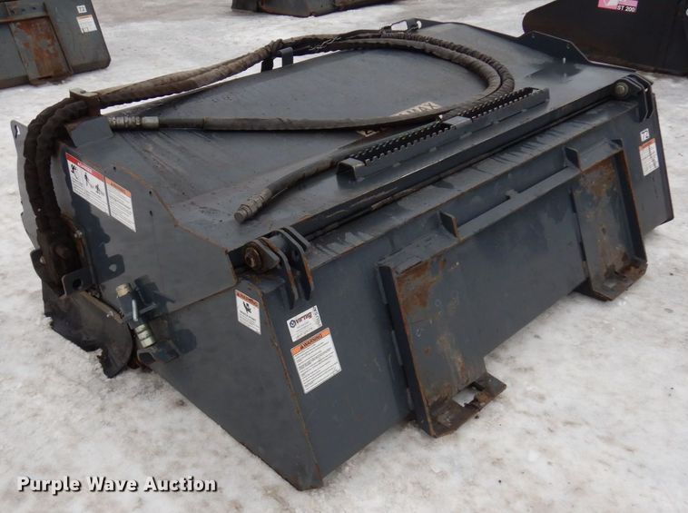 image for item AF9316 Virnig  skid steer sweeper