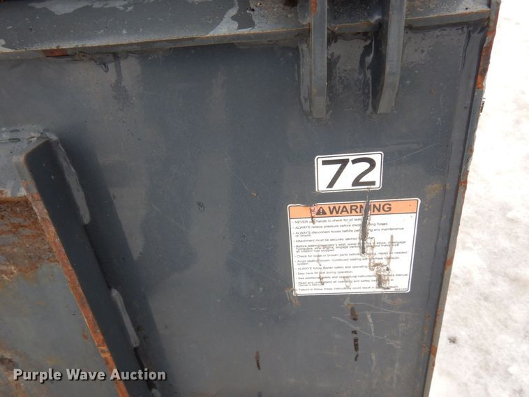 image for item AF9316 Virnig  skid steer sweeper