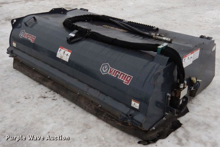 image for item AF9317 Virnig  skid steer sweeper