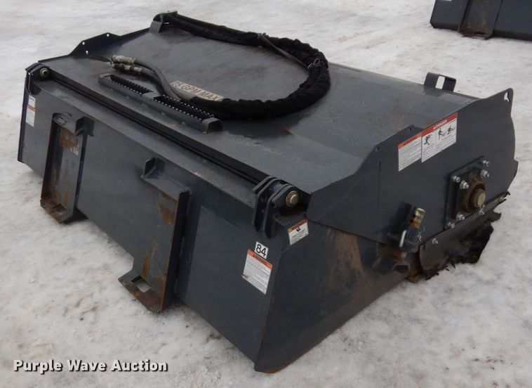 image for item AF9317 Virnig  skid steer sweeper