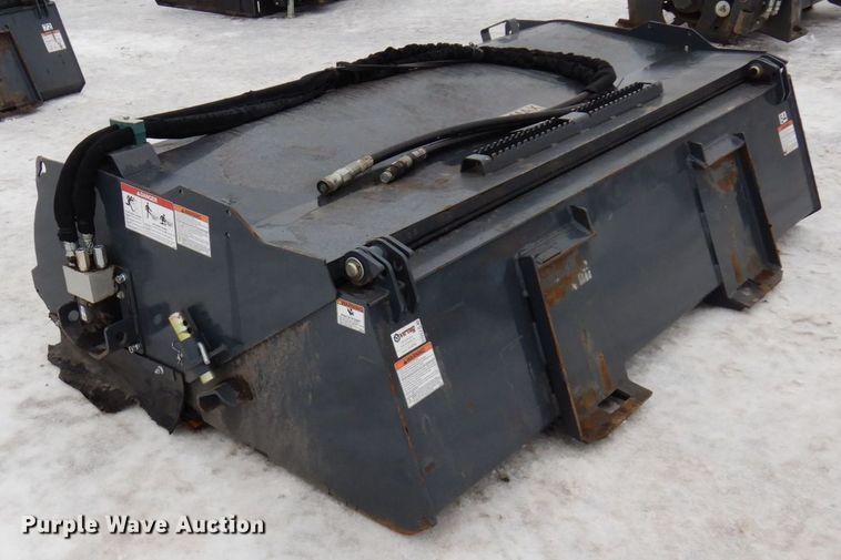 image for item AF9317 Virnig  skid steer sweeper
