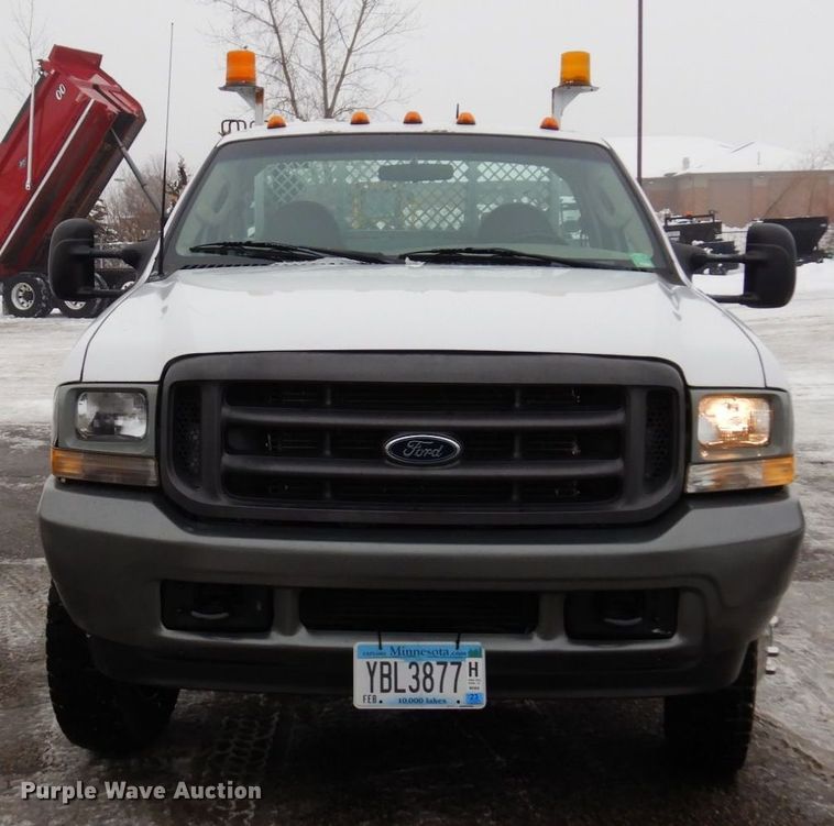 image for item AF9322 2003 Ford F550 Super Duty  utility / service truck