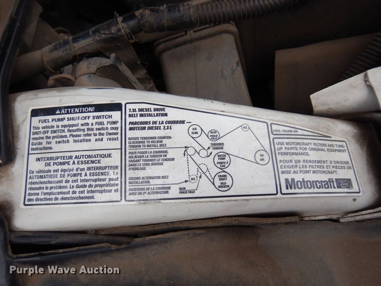 image for item AF9322 2003 Ford F550 Super Duty  utility / service truck