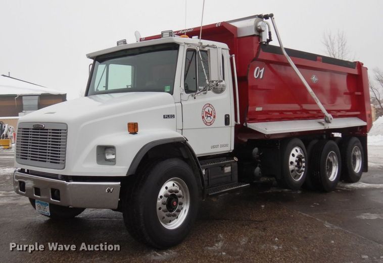 image for item AF9324 2001 Freightliner FL80  dump truck