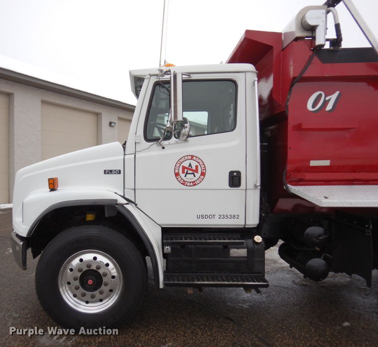 image for item AF9324 2001 Freightliner FL80  dump truck