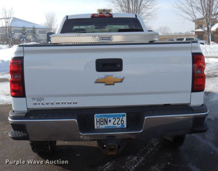 image for item AF9333 2015 Chevrolet Silverado 2500HD  Double Cab pickup truck