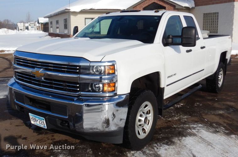 image for item AF9333 2015 Chevrolet Silverado 2500HD  Double Cab pickup truck