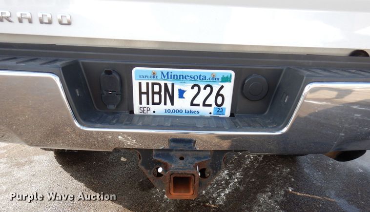 image for item AF9333 2015 Chevrolet Silverado 2500HD  Double Cab pickup truck