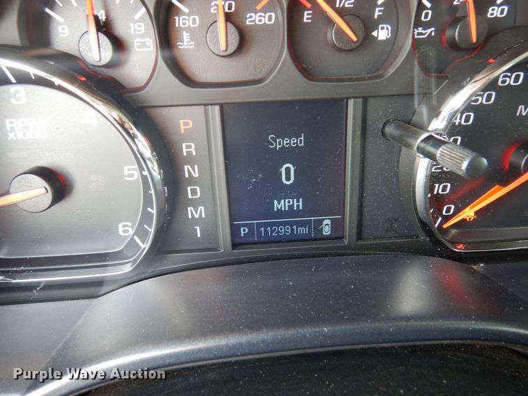 image for item AF9333 2015 Chevrolet Silverado 2500HD  Double Cab pickup truck