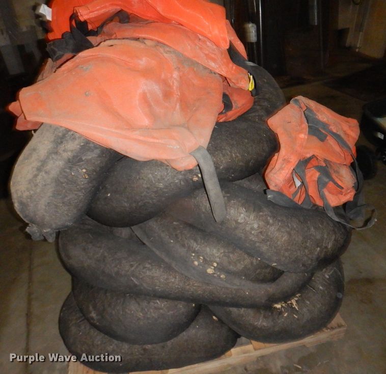 image for item DQ7291 Approximately 150' of erosion control straw logs