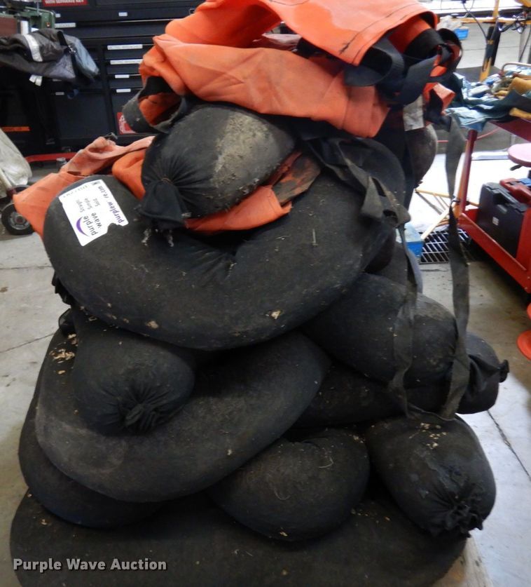 image for item DQ7291 Approximately 150' of erosion control straw logs